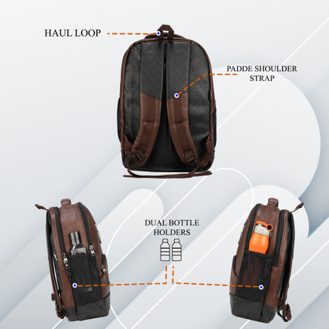 F Gear 18 inch Laptop Backpack Brown - Price in India | Flipkart.com
