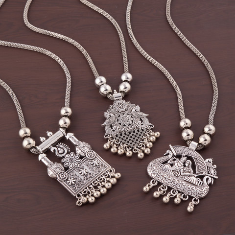 GC PREMIUM JEWELLERY OX PADEL CHAIN COMBO M Silver Plated