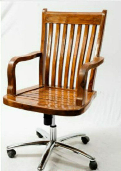 YESBEE wooden chair NA Office Arm Chair Price in India - Buy