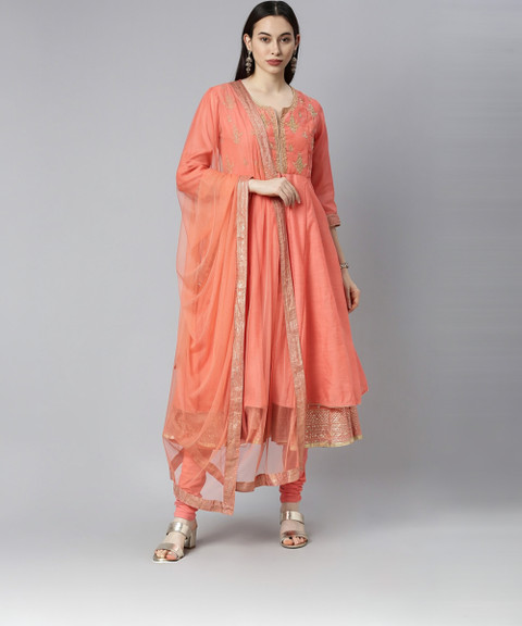 dupatta flipkart biba anarkali