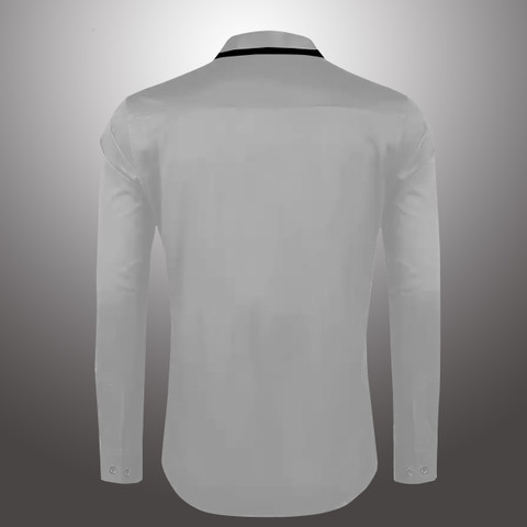 SOLSTICE Men Solid Casual Grey Shirt - Buy SOLSTICE Men Solid