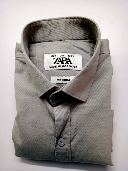 ZARA COLLECTON Men Solid Formal Grey Shirt - Buy ZARA COLLECTON Men Solid Formal Grey Shirt Online at Best Prices in India | Flipkart.com ZARA COLLECTON Men Solid Formal Grey Shirt - Buy ZARA COLLECTON Men Solid Formal Grey Shirt Online at Best Prices in India | Flipkart.com
