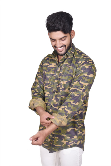 ☆nico☆ Z-NEX Men Printed Casual Multicolor Shirt - Buy Z-NEX Men Printed