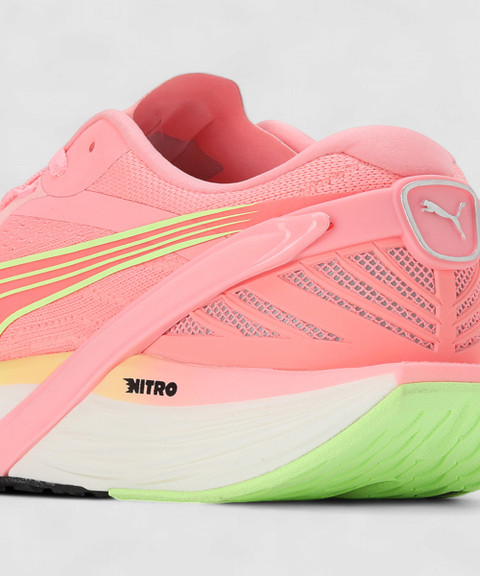 正規品一度使用！25cm Puma RunXX Nitro Maggieピンク プーマの厚底