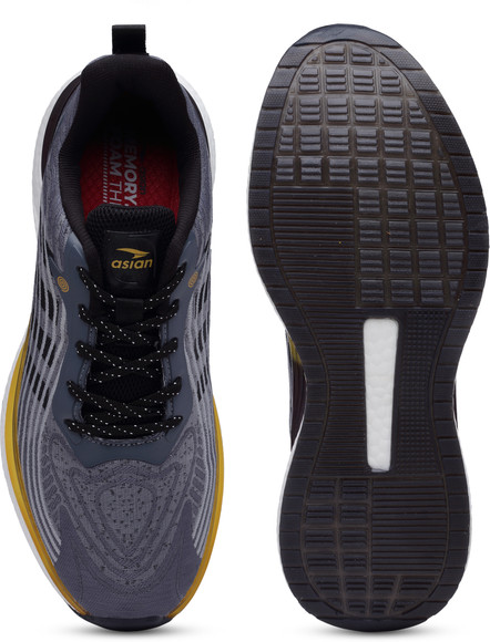asian Airweave-06 Grey Gym,Sports,Walking,Stylish With Extra