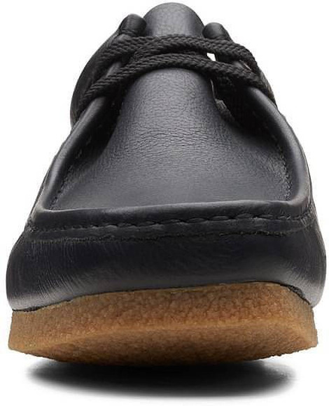 CLARKS Shacre II Run Black Leather Casuals For Men - Buy CLARKS