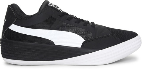 puma clyde all pro black white