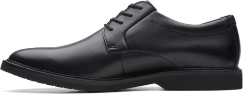 CLARKS Clarks AtticusLTLoGTX Black Leather Lace Up For Men - Buy