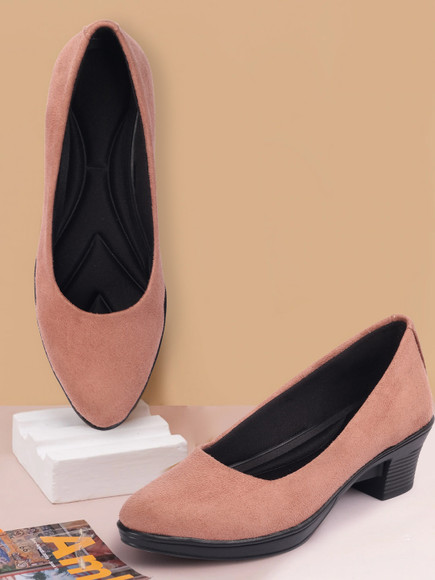 KRAFTER girls shoes stylish fashion party wear heel Suede Bellies Women  Bellies - Buy KRAFTER girls shoes stylish fashion party wear heel Suede  Bellies Women Bellies Online at Best Price - Shop