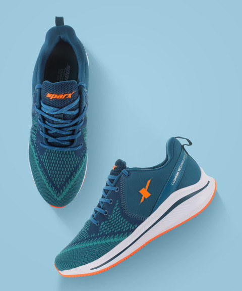 TONO Buy Z BLUE Men Colourblocked Lace-Ups Round Toe Sneakers