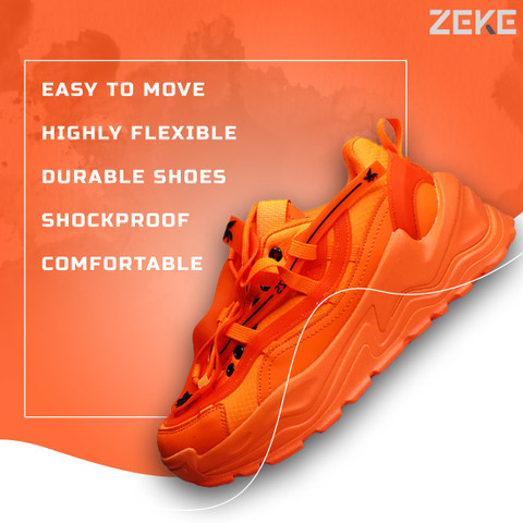 ZEKE Storm Neon Unisex Sneakers For Men - Buy ZEKE Storm Neon