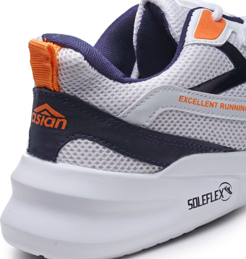 asian Newton-09 White Sports,Casual,Walking,Gym,Stylish Running