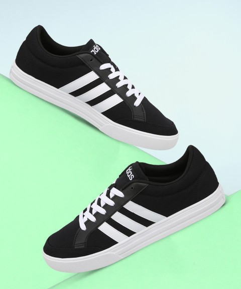 ADIDAS NEO VS SET Sneakers For Men - Buy CBLACK/FTWWHT/FTWWHT Color ADIDAS  NEO VS SET Sneakers For Men Online at Best Price - Shop Online for  Footwears in India | Flipkart.com