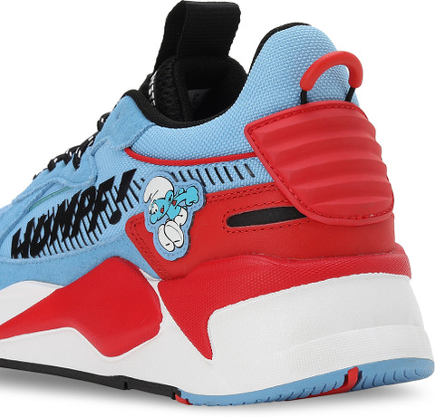 smurfu☆ Buy Puma , Unisex-Kid, RS-X The Smurfs PS, Team Light Blue-Red