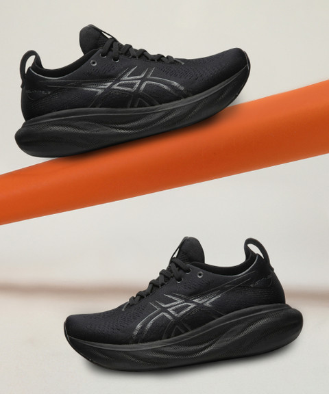 新品/定価以下 GEL-NIMBUS 25 black/black Buy ASICS Gel-nimbus 25 Black Mens Standard Width Running Shoes Online