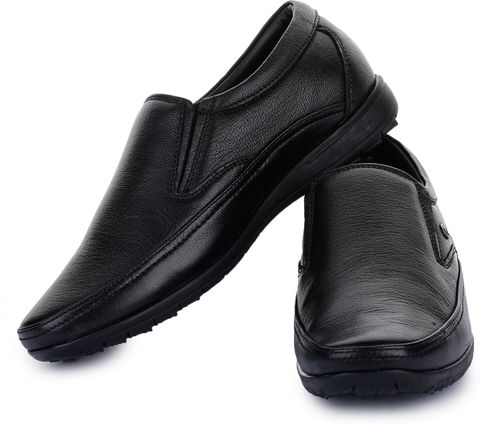 Hillier Bartley　ヒリヤーバートリー　ムートン　ラビット　クラッチ LIBERTY HEALERS HA1-11 Black Slip On For Men - Buy LIBERTY HEALERS