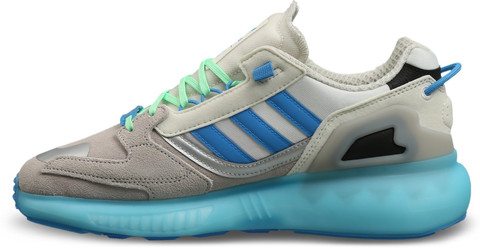 BDー１ Buy ADIDAS Originals Men White & Grey Colourblocked ZX 1K Boost