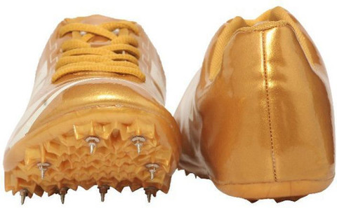 track cleats gold