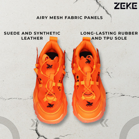 ZEKE Storm Neon Unisex Sneakers For Men - Buy ZEKE Storm Neon