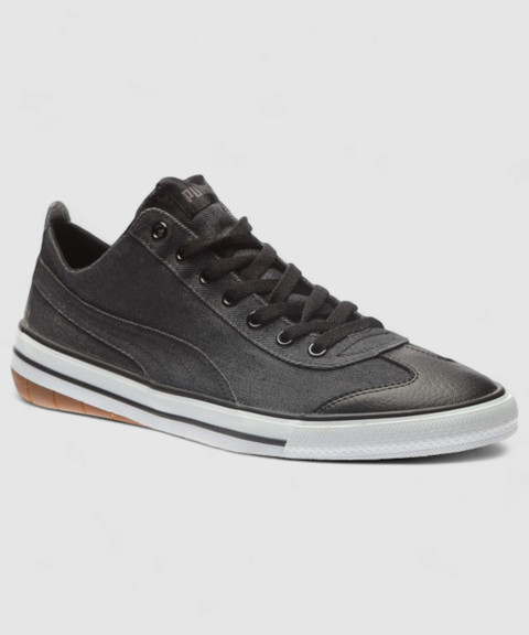 PUMA 917 FUN Denim Canvas Shoes For Men - Buy Puma Black-Puma Black Color PUMA  917 FUN Denim Canvas Shoes For Men Online at Best Price - Shop Online for  Footwears in