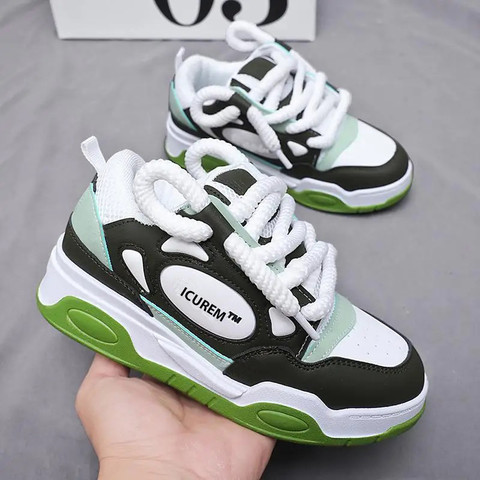 ICUREM New OGIY Green Sneakers Shoes For Men Sneakers For  display picture 1