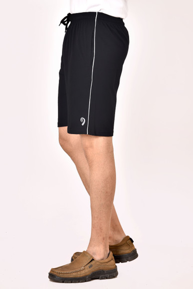 Vastra vriksha Solid Men Black Bermuda Shorts - Buy Vastra vriksha