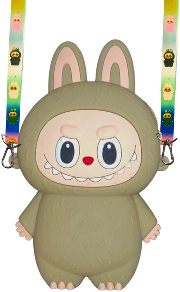 NUVASA Multicolor Sling Bag Trendy Labubu Sling Bag | Cute Cartoon