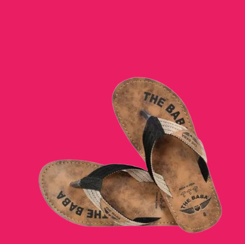 babaトープ S THE BABA Men Flip Flops - Buy THE BABA Men Flip Flops Online at