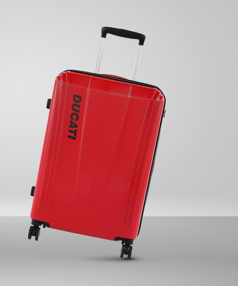 DUCATI Authentic Branded Product with Check-in Suitcase 8 Wheels