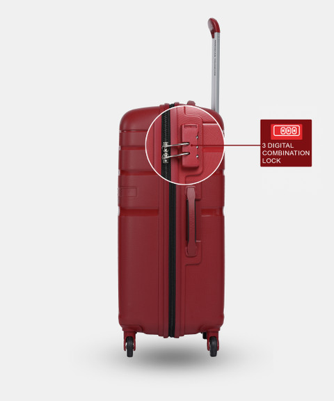 AMERICAN TOURISTER Upland Dark Red Trolley Bag(AMT UPLAND SP 68/25