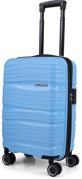 JACY LONDON Hard Sided ABS and PC 8 Wheel Spinners, Expandable Bag