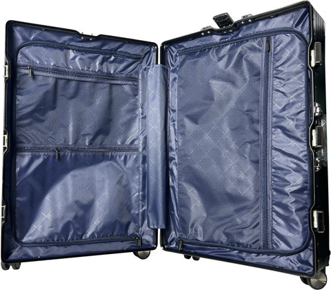 EverBest Polycarbonate Zipperless Hardcase Aluminum Frame 360