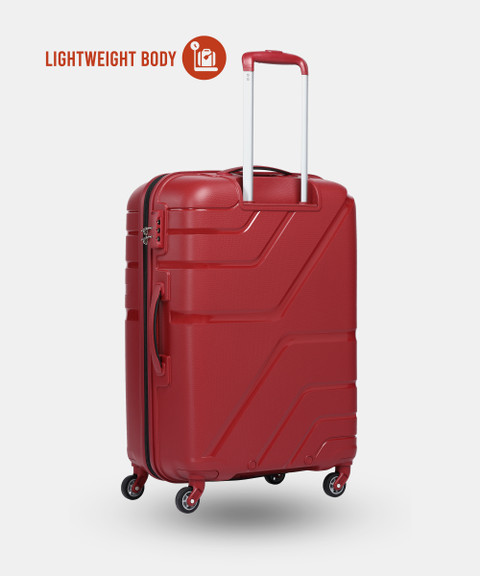 AMERICAN TOURISTER Upland Dark Red Trolley Bag(AMT UPLAND SP 68/25