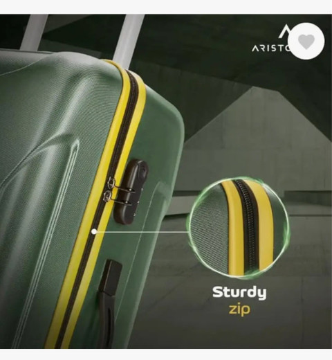 ALPHAICON フルスーツ 4L イエロー・グレー ARISTOCRAT SLANTZ PRO 65 ( MEDIUM SIZE ) Check-in Suitcase 8