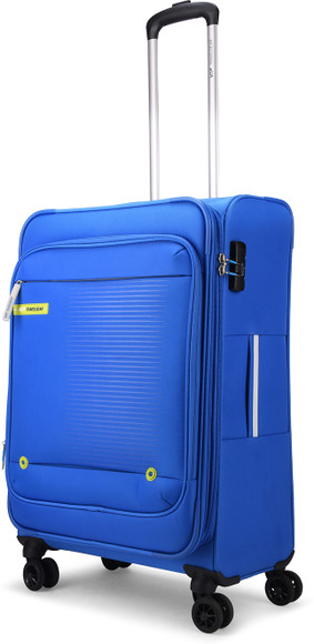 VIP DEXTER 8W STR 69 BLUE Check-in Suitcase 8 Wheels - 27 inch