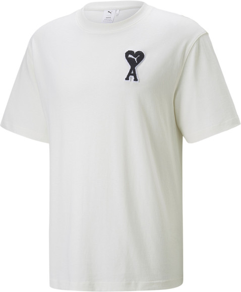 AMI x PUMA半袖T ロゴ シャツ PUMA Solid Men Round Neck White T-Shirt - Buy PUMA Solid Men Round