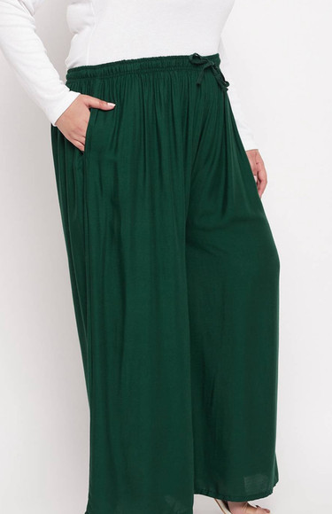 zxxc Women Dark Green Trousers - Buy zxxc Women Dark Green