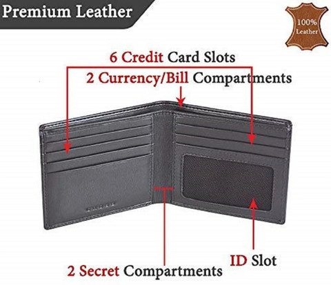 CROSS Men Casual Brown Genuine Leather Wallet Brown - Price in