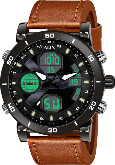 Alix 3042 TAN-ALX 3042 TAN-ALX Analog-Digital Watch - For Men