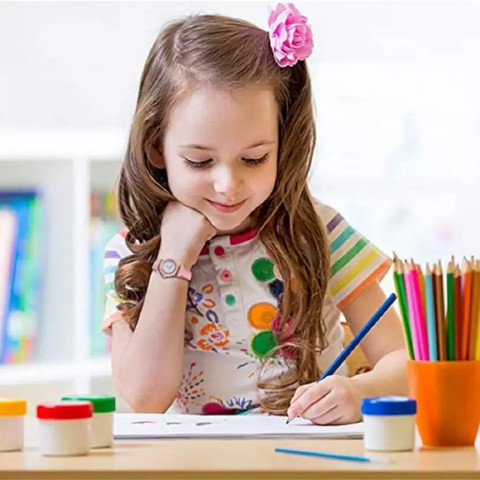 TONSY Analogue Kid's Girl's Multicolored 11 Strap Watch Set