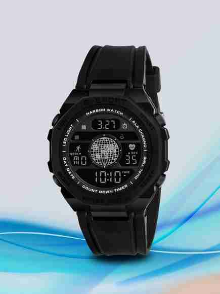 Harbor 9134 Black A cool black digital watch ideal for young boys