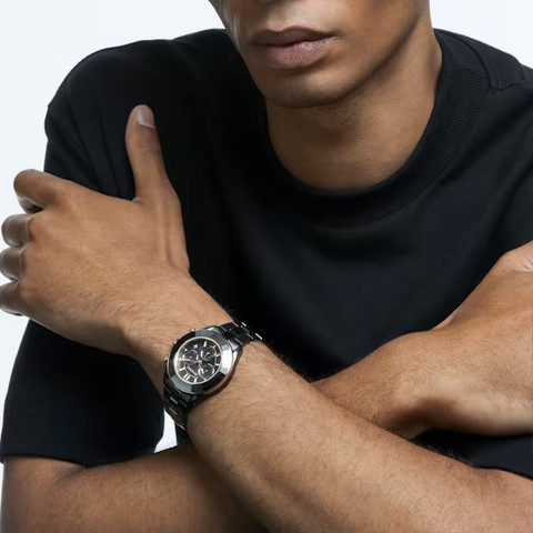 Swarovski soaかぁち SWAROVSKI 5632472 Octea Lux Sport Chronograph Watch for