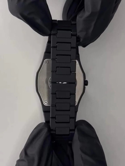 homt Aura Arabic Numerals Matte Black Minimalist Analog Watch homt Aura Arabic Numerals Matte Black Minimalist Analog Watch