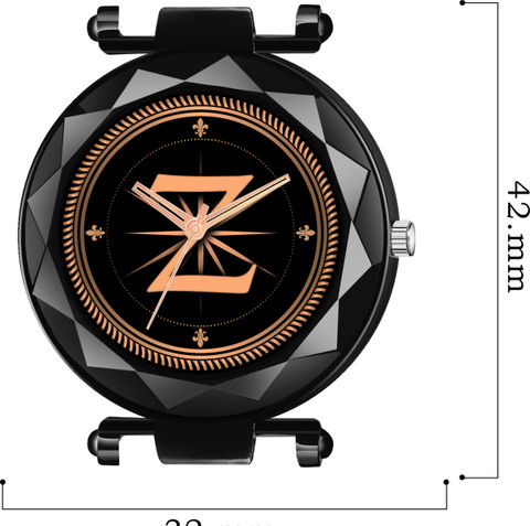 PRATHSY GEN-BK-ALPHA-Z-RED-L-1 prominent letter 'Z' on its dial