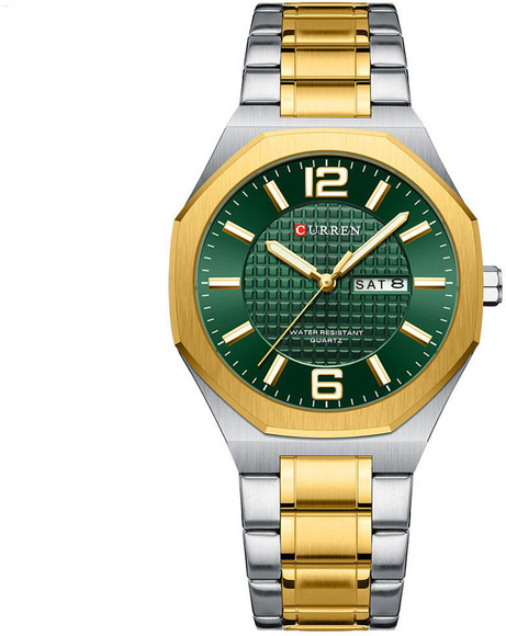 Curren CR-8476-TT-Green curren wrist watch Analog Watch - For Men