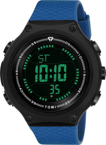 tomi OVERFLY Tomi Gear Face Watch Mens Luxury Analog Watch with Black