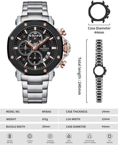 NAVIFORCE Analog Watch - For Men - Buy NAVIFORCE Analog Watch