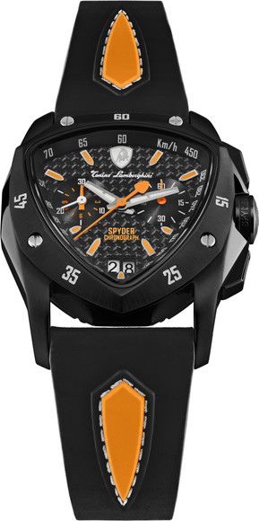 メルカニ子① Tonino Lamborghini TLF-A13-6 New Spyder Swiss Made Black Dial