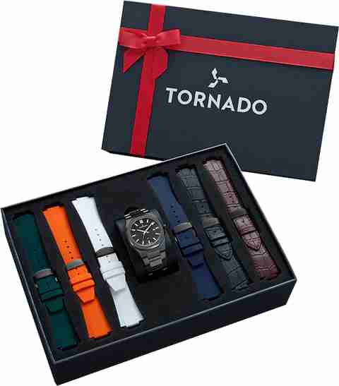 トランプ Tempo GiftBox + Tempo Plus GiftBox Tornado T23006C-XBXB-S TORNADO Men's GIFT SET Analog Watch - For