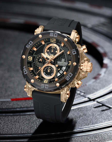 NAVIFORCE NF7123 NF7123RGYB Analog Watch - For Men - Buy NAVIFORCE